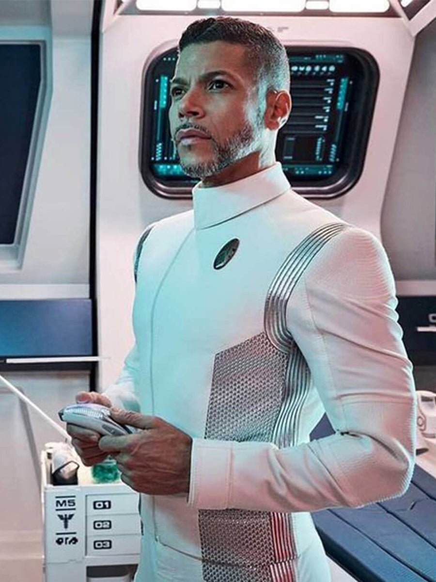 Hugh Culber Star Trek Discovery Weiße Jacke