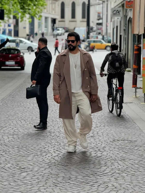 Burak Ozcivit Long Trench Coat