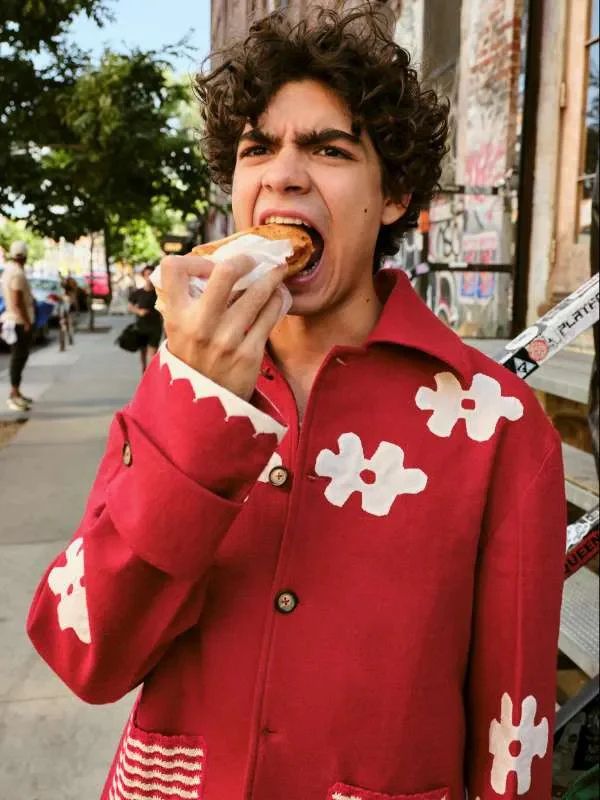 Monkey D. Luffy One Piece S01 Red Wool Jacket