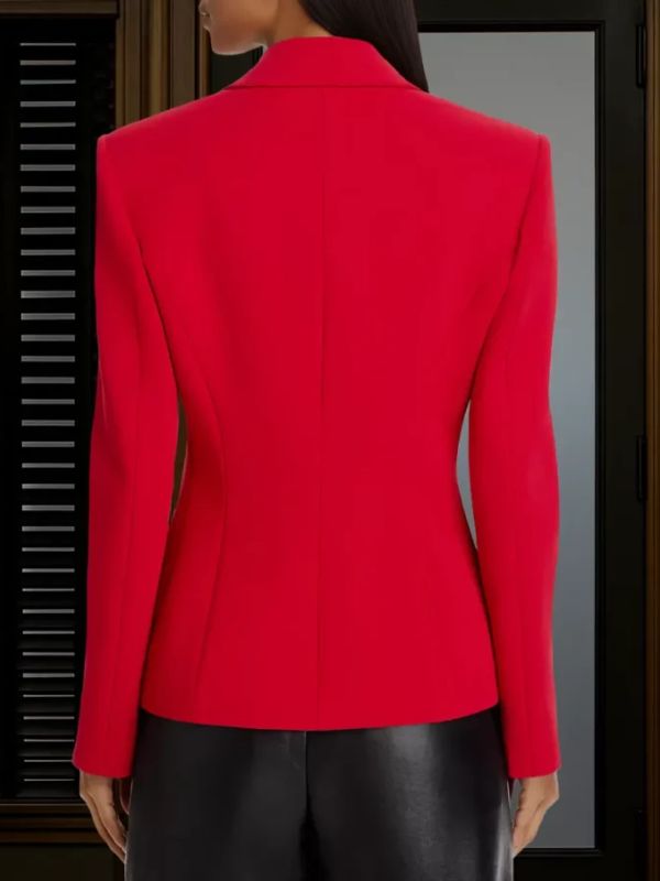 Reasonable Doubts S03 Brandee Evans Red Blazer