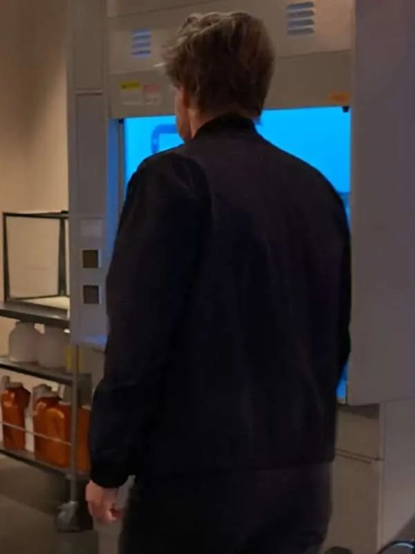 Rob Lowe Unstable S02 Black Bomber Jacket