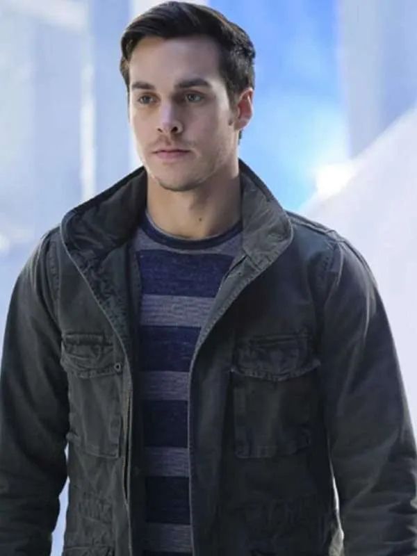 Supergirl Chris Wood Gray Cotton Jacket