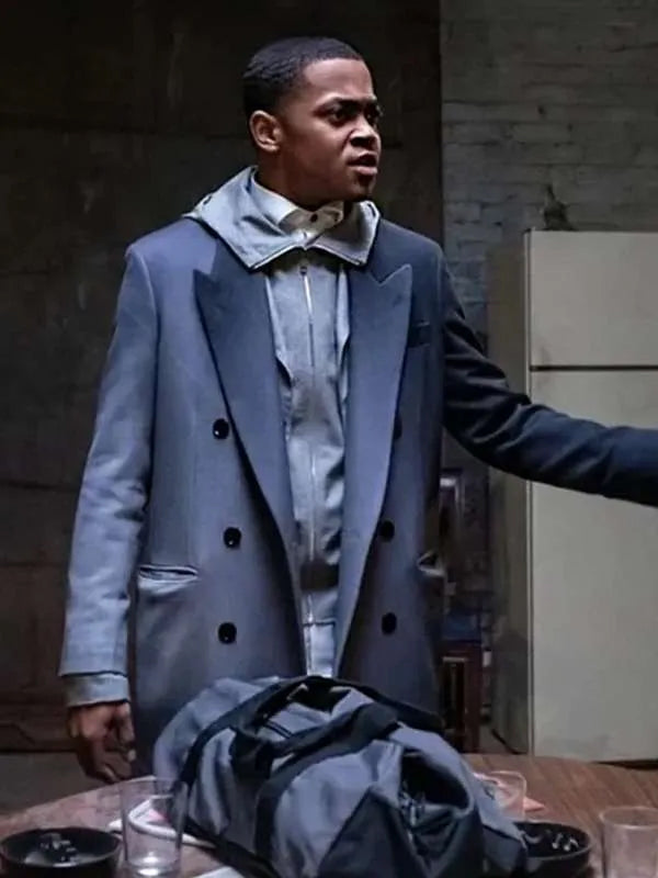 Power Book II Ghost S3 Tariq St. Patrick Trench Coat