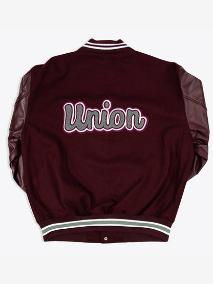 Virginia Union University – Moto 3.0 – Kastanienbraune Collegejacke