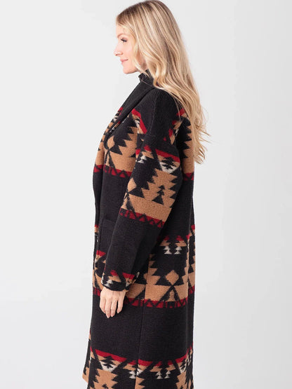 Beth Dutton Yellowstone Aztec Coat