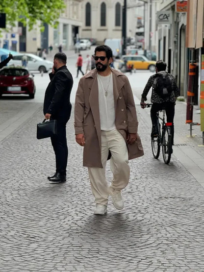 Burak Ozcivit Long Trench Coat