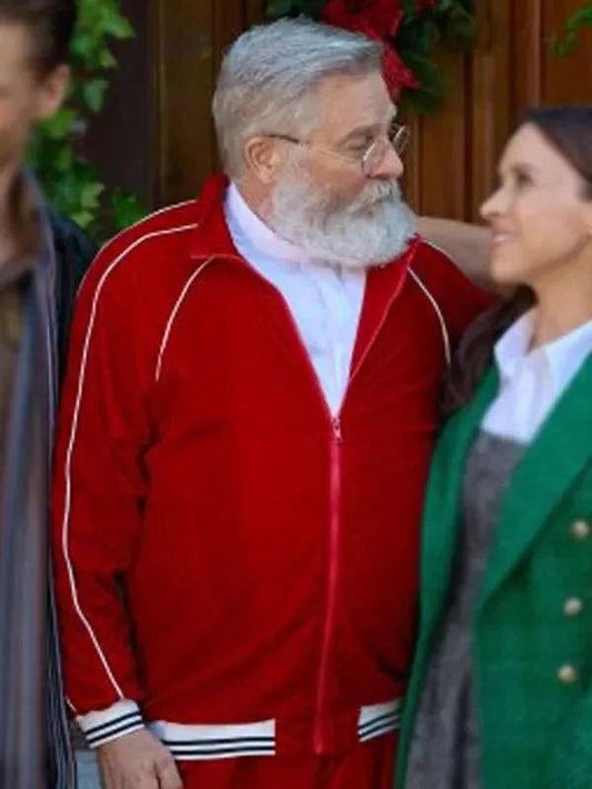 Dax Belanger She’s Making a List Red Track Jacket