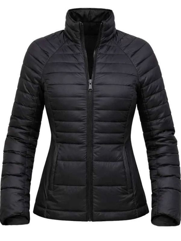Euphoria S03 Zendaya Black Puffer Jacket