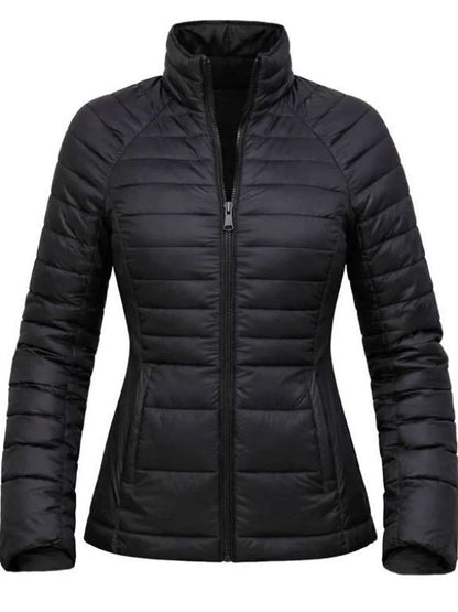 Euphoria S03 Zendaya Black Puffer Jacket