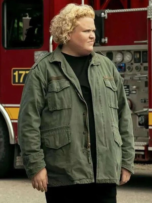 Fortune Feimster FUBAR S02 Green Cotton Jacket
