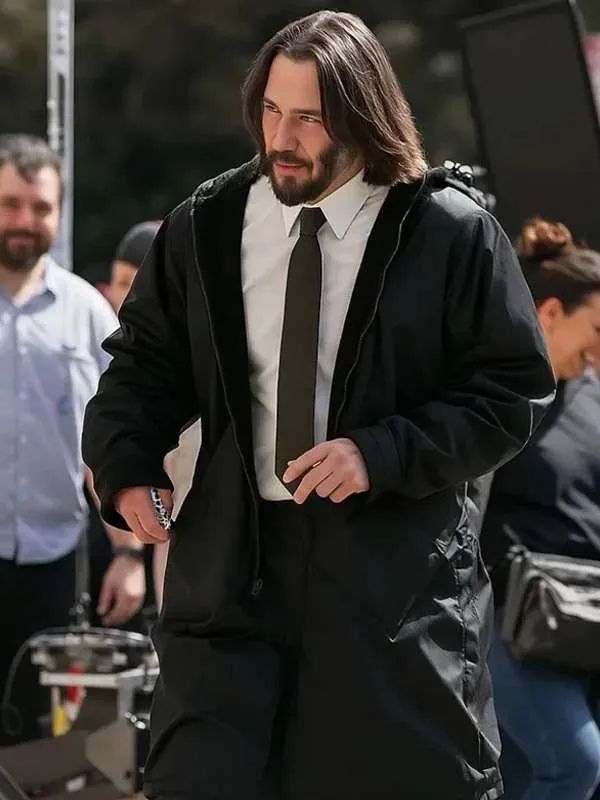 Gabriel Good Fortune Black Hooded Coat