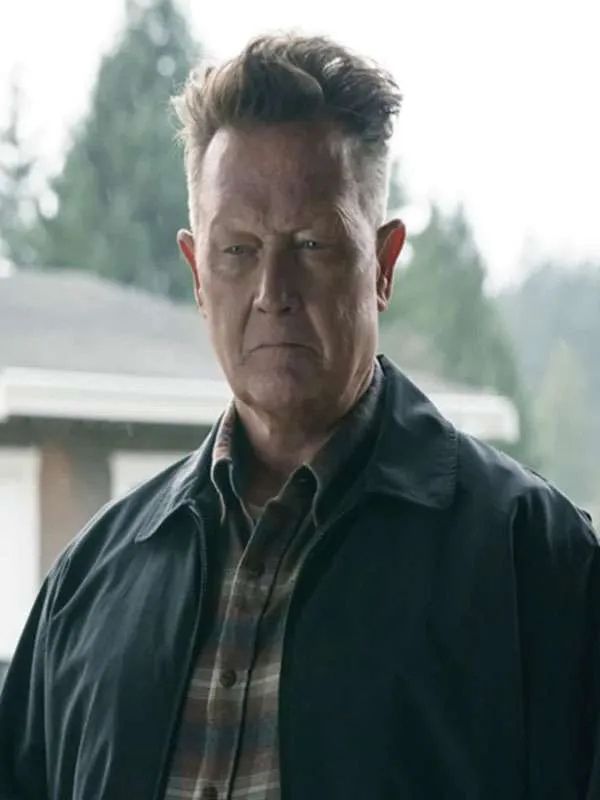 Peacemaker S01 Robert Patrick Black Cotton Jacket