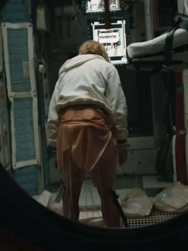 Project Hail Mary Ryland Grace White Hooded Jacket