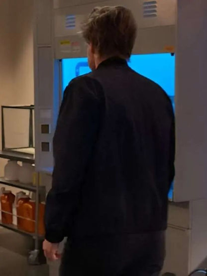 Rob Lowe Unstable S02 Black Bomber Jacket