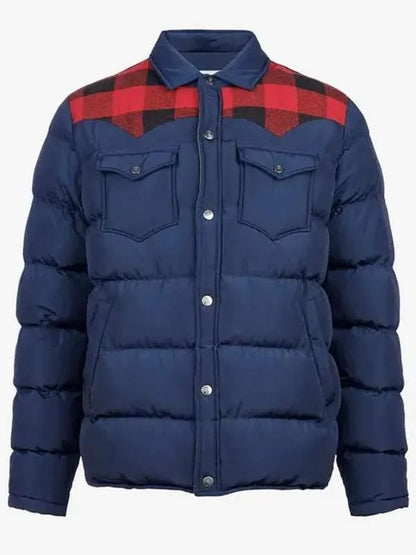 Roman Griffin Davis Greenland 2: Migration Blue Puffer Jacket