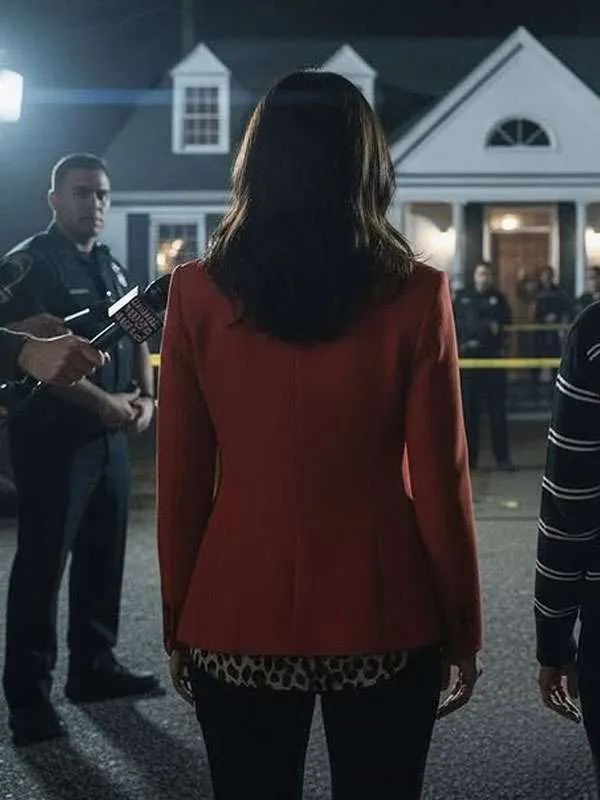 Scream 7 Courteney Cox Red Blazer