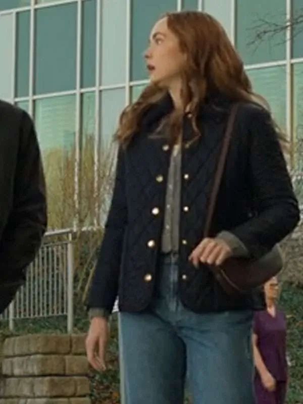 Sullivans Crossing S03 Morgan Kohan Black Quilted Jacket