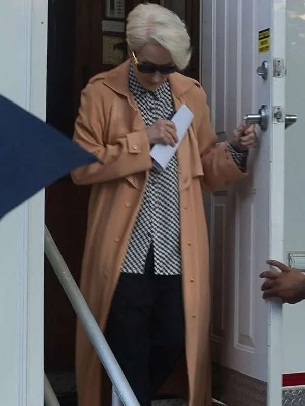 The Devil Wears Prada 2 Meryl Streep Beige Trench Coat