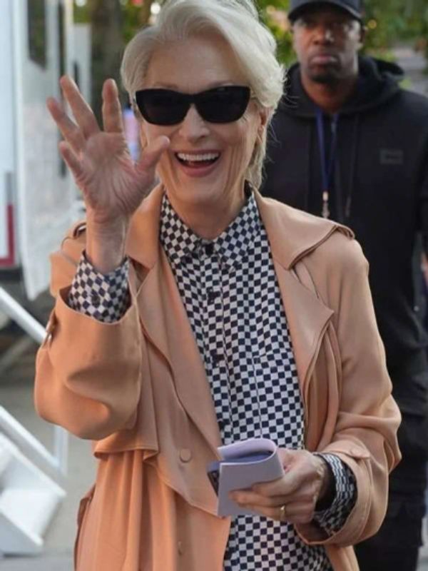 The Devil Wears Prada 2 Meryl Streep Beige Trench Coat