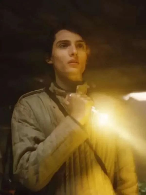 The Legend of Ochi Petro Gray Quilted Jacket