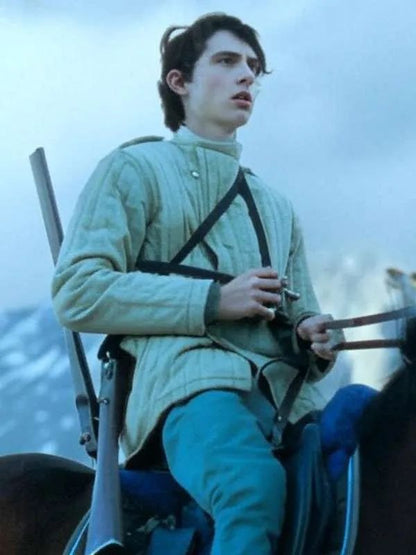 The Legend of Ochi Petro Gray Quilted Jacket