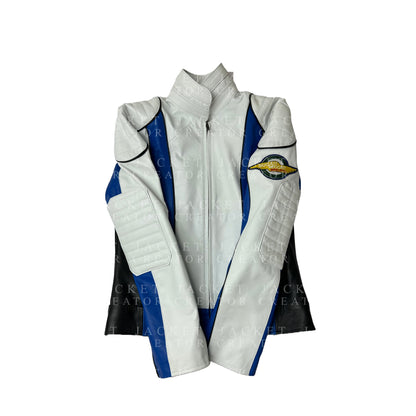 Tron Ares Greta Lee Crop Leather Cosplay Jacket